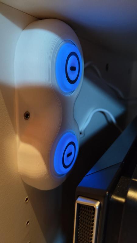 Switch holder for 2x Brennstuhl Eco Line Comfort Switch Adapter