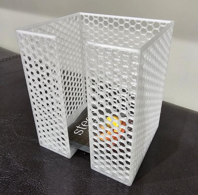 Tea bag holder / dispenser - hex