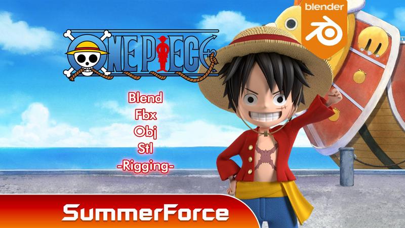 Monkey D Luffy SD - One Piece