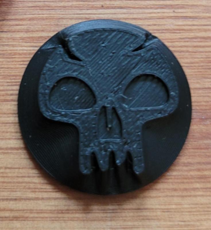 MGT Fridge Magnet Black Mana