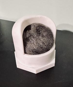 Stylized Soldering iron tip cleaner