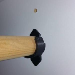 IKEA Wardrobe rod holder