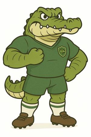 Mascot Team Crocodile