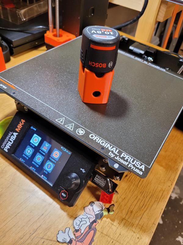 Bosch 12v battery holder