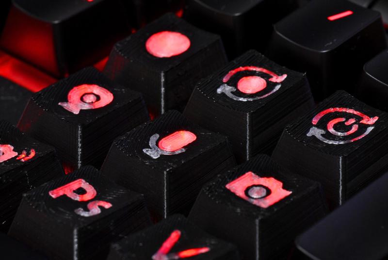 Stream Deck / Macro Pad / Recording Keycaps - Backlit Compatible (KeyV2)