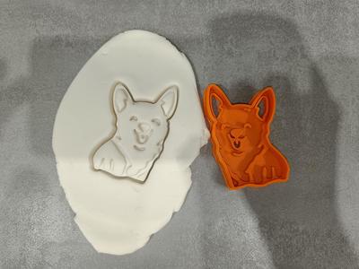 Cute dog cookie cutter