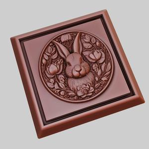 Rabbit Animal 3D Model for CNC Router Laser & 3D Printer