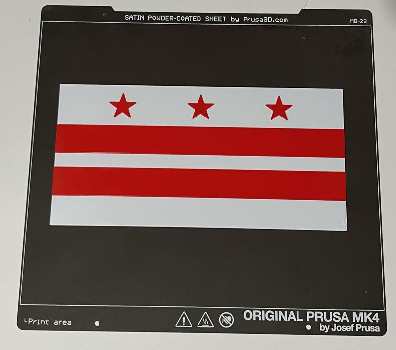 Washington D.C. flag (no mmu required)