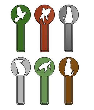 Marca páginas de animales