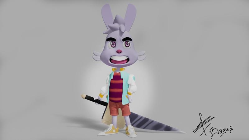 Knife Carrier Rabbit