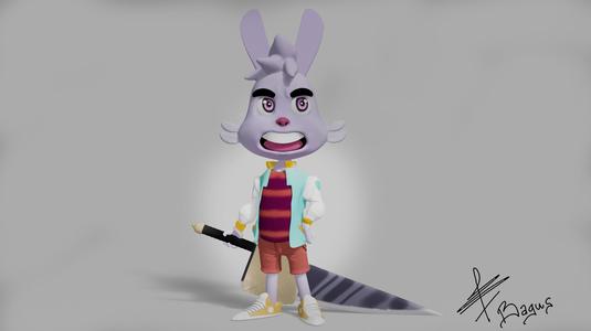 Knife Carrier Rabbit