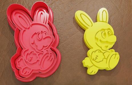 Mario Easter Bunny 8 cm