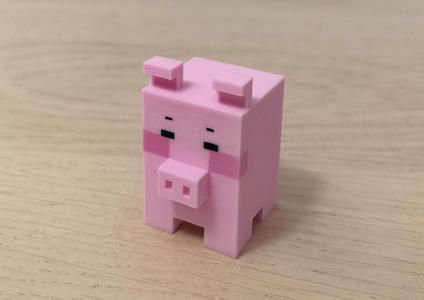 low poly pig
