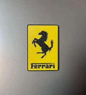 Ferrari fridge magnet