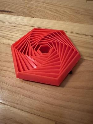 Hexi Flexi: simple, fun, and easy to print fidget