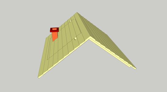 Roof bird house