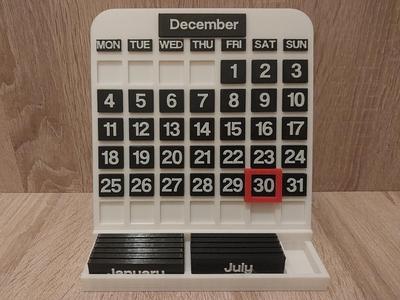 Desk calendar / Schreibtisch Kalender