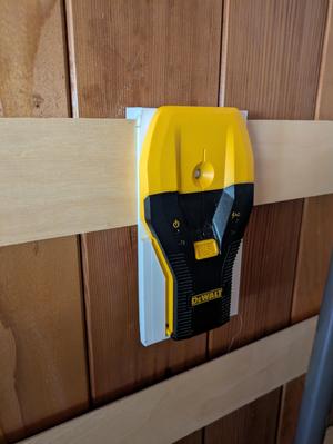Mount for DeWalt DW0150 stud finder