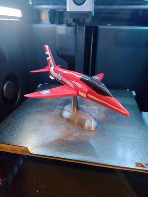 Red Arrows Hawk Jet