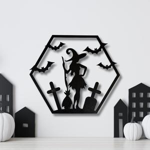 Halloween decoration - Honeycomb witch