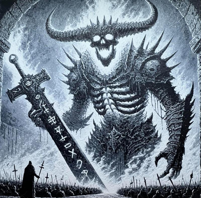 Horned Skull Demon #25