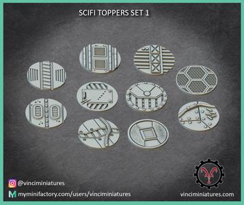 SCIFI TOPPERS SET 1