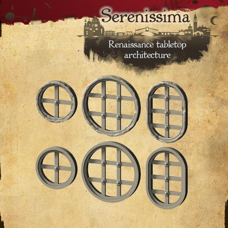 Round Windows Set