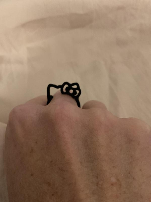 bague hello kitty