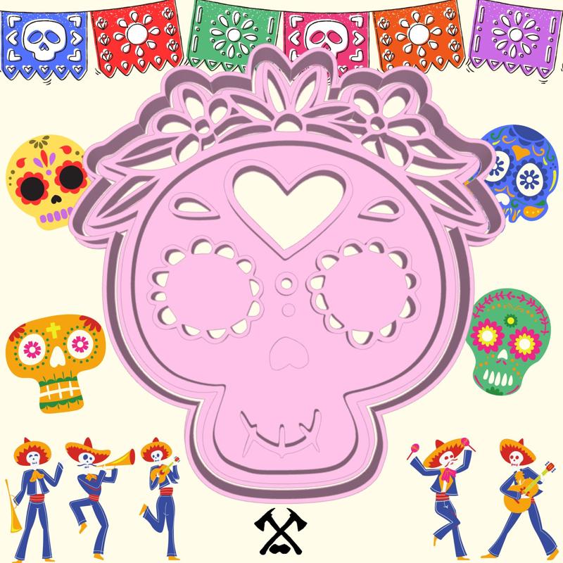 Cookie Cutter Set - Day of the Dead