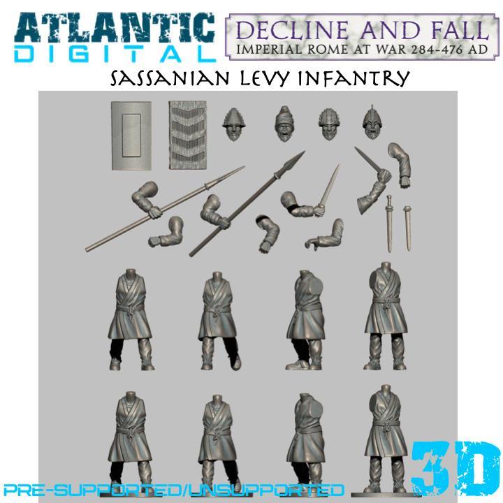 Sassanian Levy Infantry