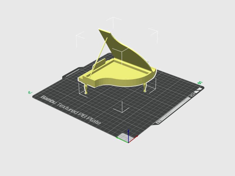 Piano phone stand