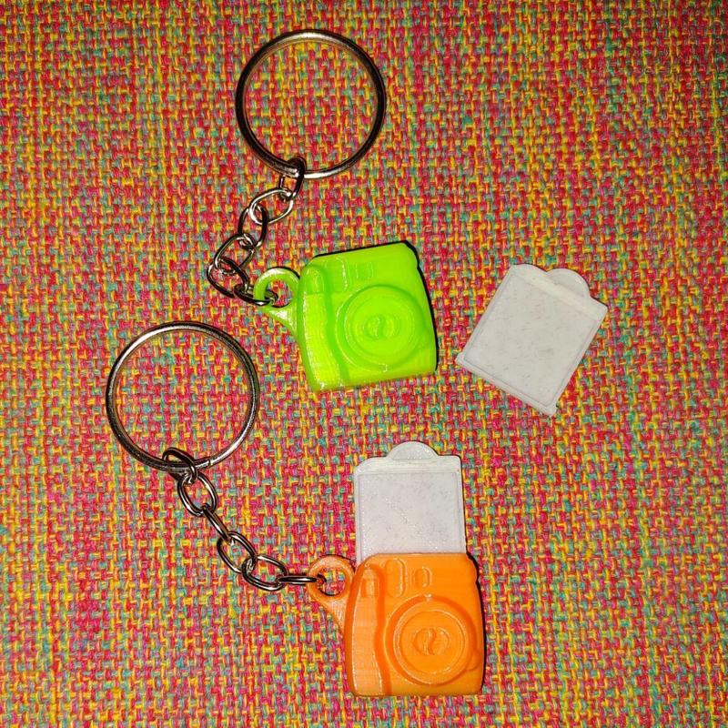 Camera Keychain With Small Picture