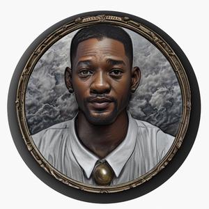 Will Smith medallion pendant