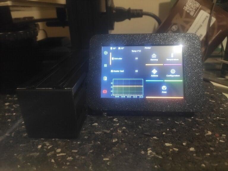 TFT35 SPI screen mount BTT