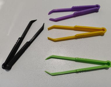 Set of tweezers