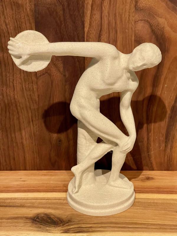 Ancient greek discus thrower (Discobolos)