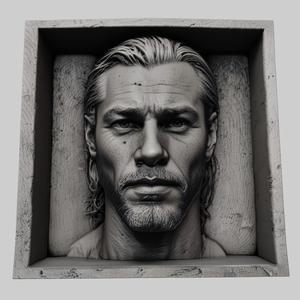Chris Hemsworth head relief actor