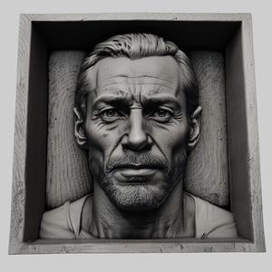 Hugh Jackman head relief actor