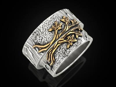Wedding rings tree V2