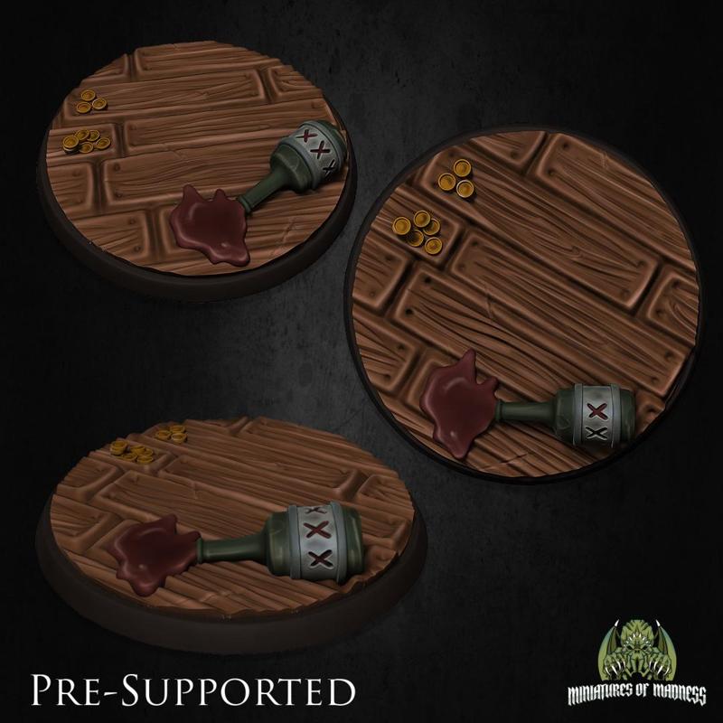 Tavern Base 25mm [PRE-SUPPORTED]
