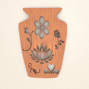 Vase Wall Decoration WAELLISH34