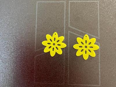 flower earrings
