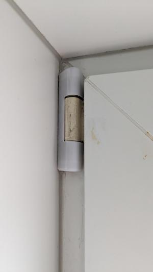 Roto window hinge cover replacement