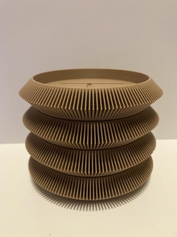 Modern Stacking Monogram Coasters