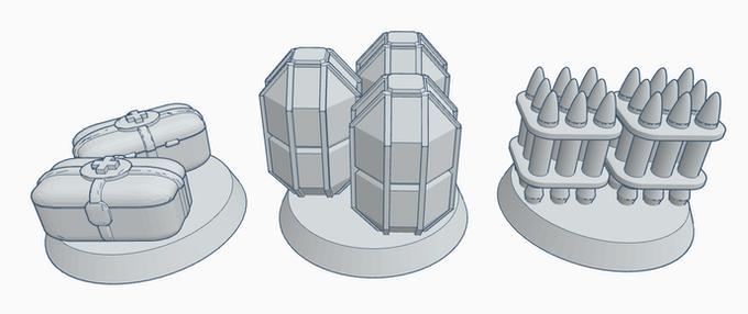 Objective Markers, Set of 3