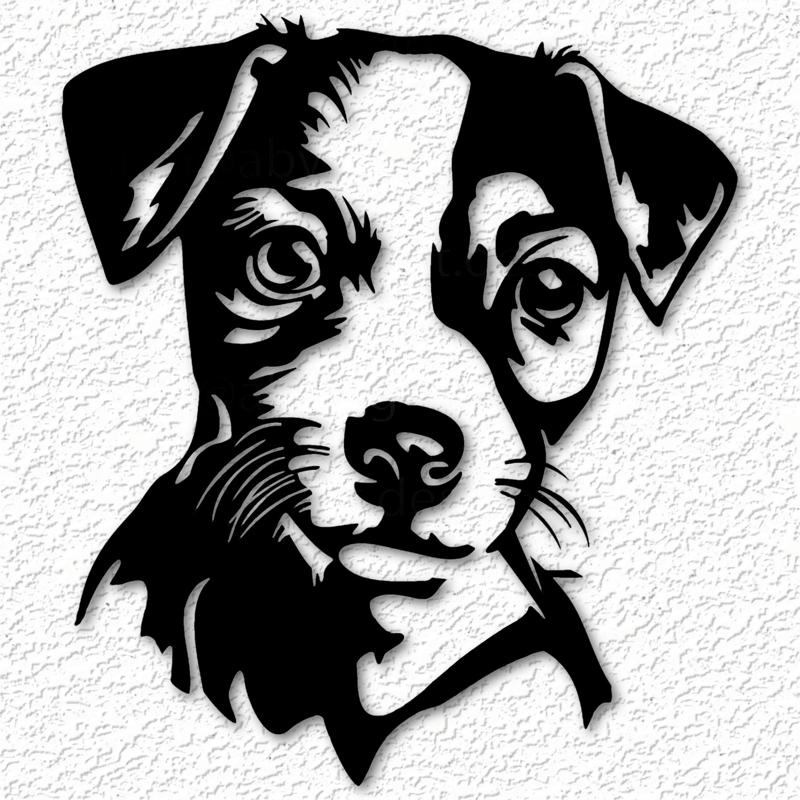 Jack Russel Terrier WALL ART jackie dog wall decor 2d art