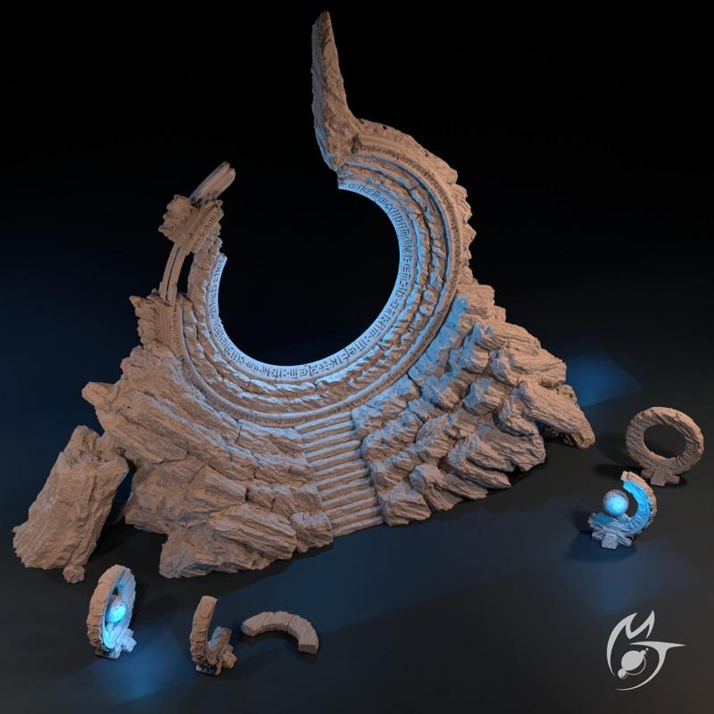 The Gate to the Sea of Stars - Scatter Terrain Portal