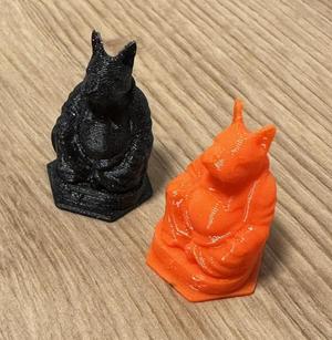 French Bulldog Buddha Figure
