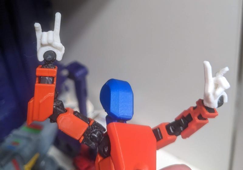 Sign of the Horns for Dummy 13