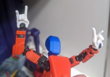 Sign of the Horns for Dummy 13